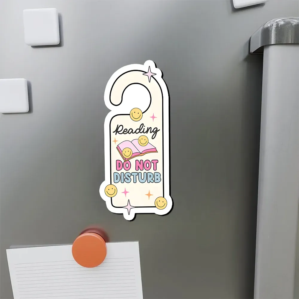 Pagewings Reading Don't Disturb Fridge Magnet