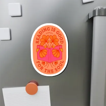 Pagewings Reading Is Good For The Soul Fridge Magnet