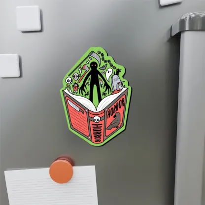 Pagewings The Gift For Who Love Horror Fridge Magnet