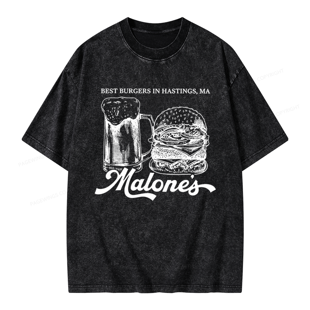 Pagewings Hockey Romance Unisex Washed T-shirt