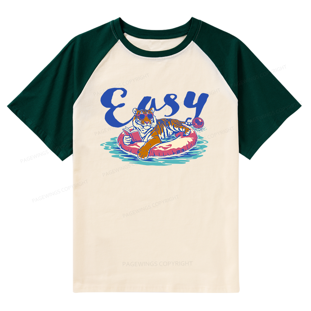 Pagewings Summer Reading Raglan T-shirt