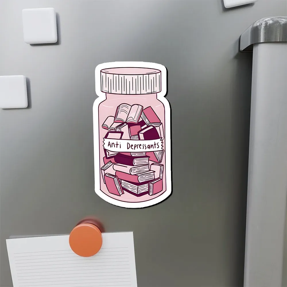 Pagewings Anti Depressants Fridge Magnet