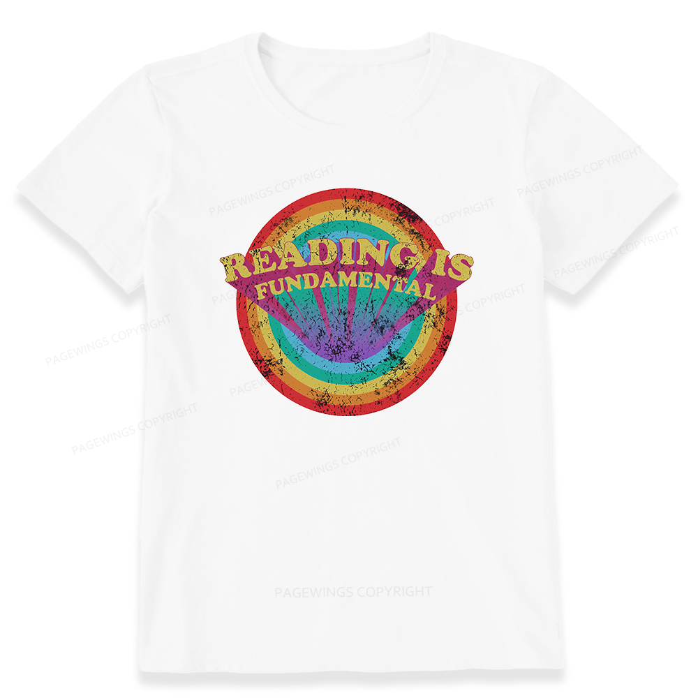 Pagewings Reading Is Fundamental Unisex Classic T-shirt