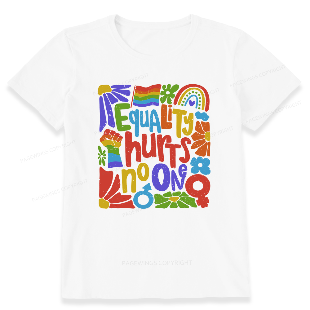 Pagewings Equality Hurts No One Unisex Classic T-shirt