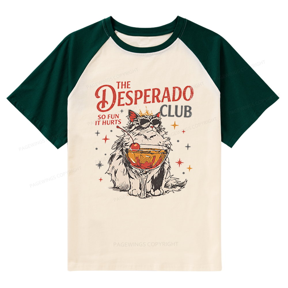 Pagewings Desperado Club Raglan T-shirt