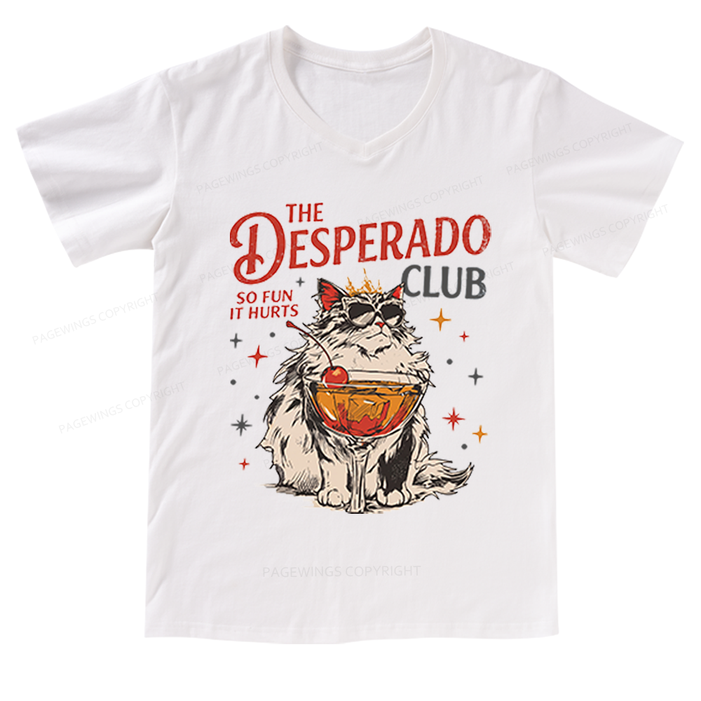 Pagewings Desperado Club V-neck T-shirt