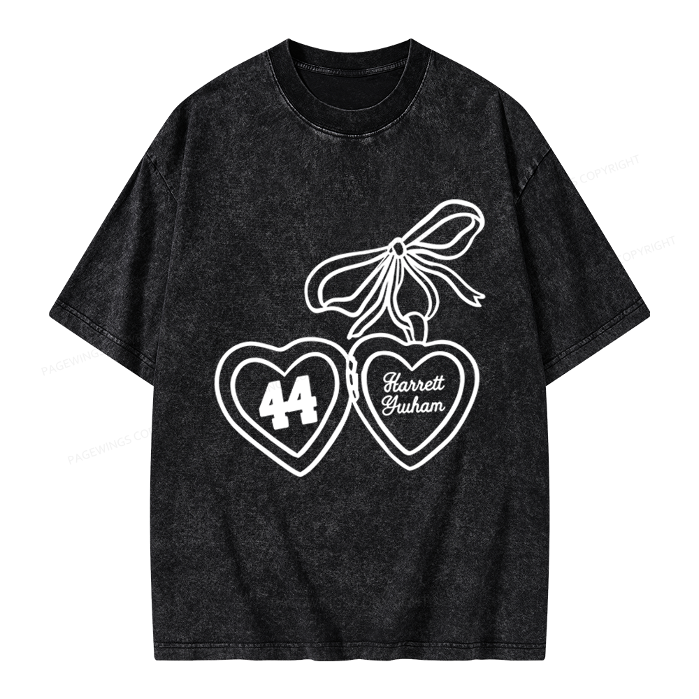 Pagewings Hockey Romance Unisex Washed T-shirt