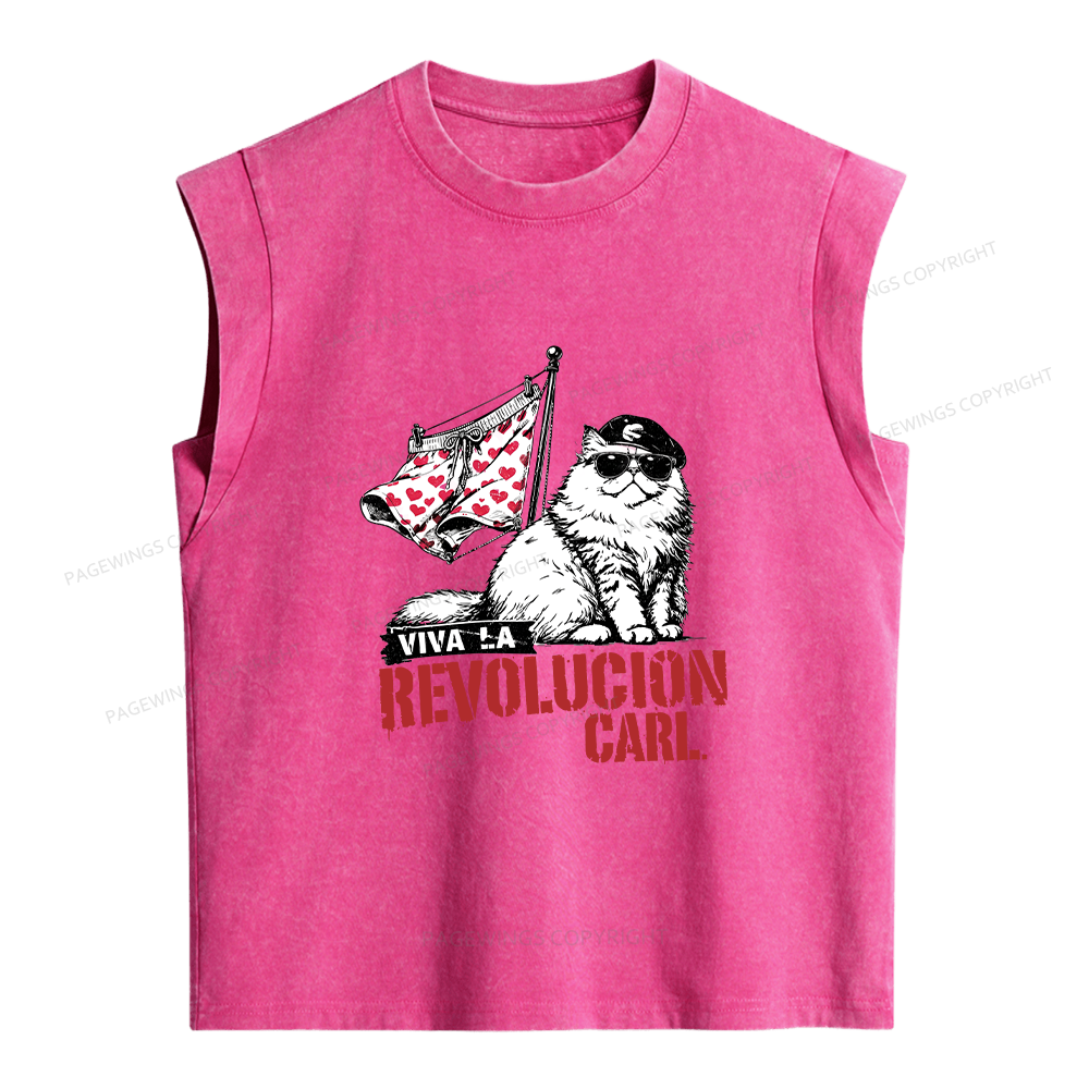 Pagewings Sci-Fi Novel Lover Women's Washed Tank Top