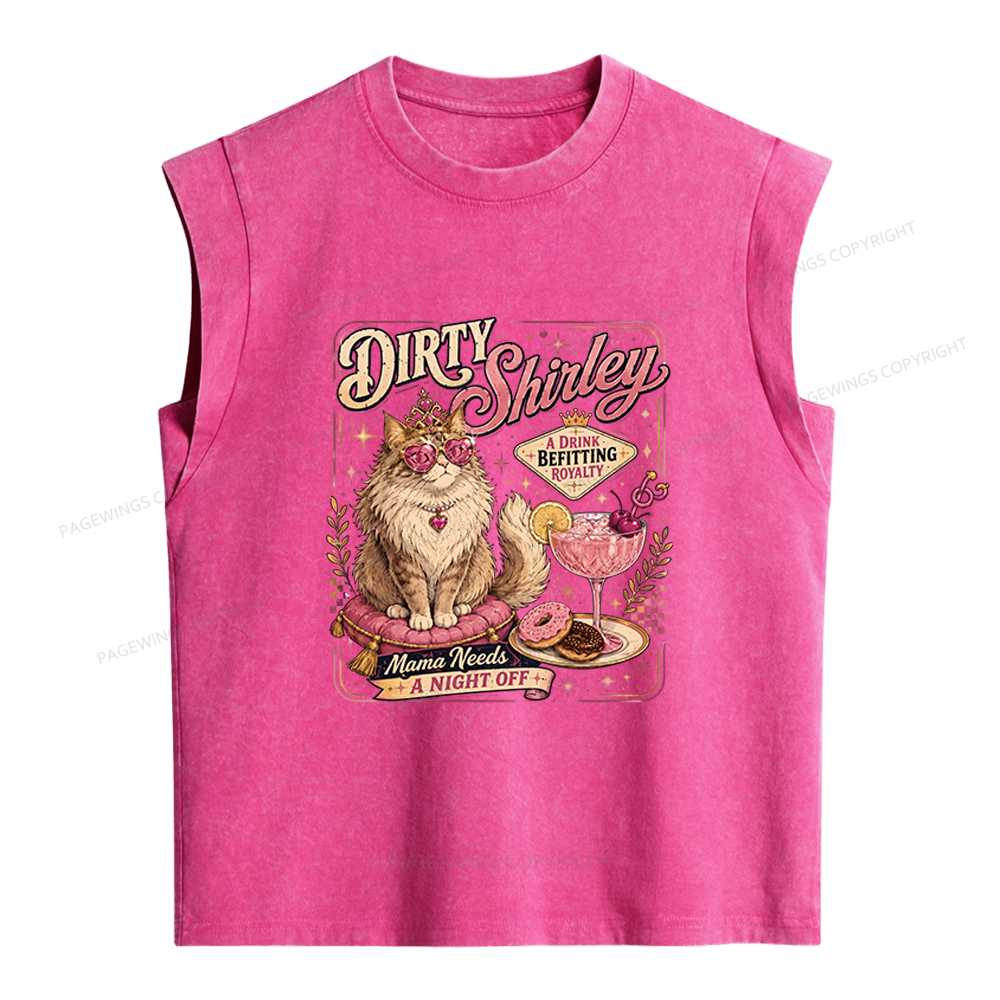 Pagewings Sci-Fi Novel Lover Women's Washed Tank Top