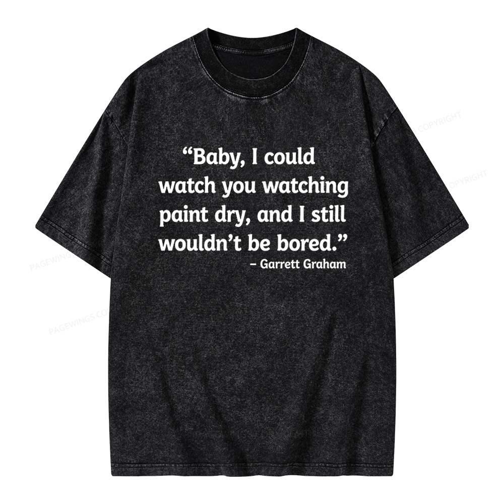Pagewings Hockey Romance Unisex Washed T-shirt