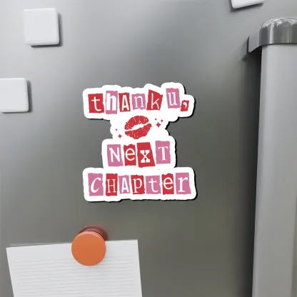Pagewings Thanku Next Chapter Fridge Magnet