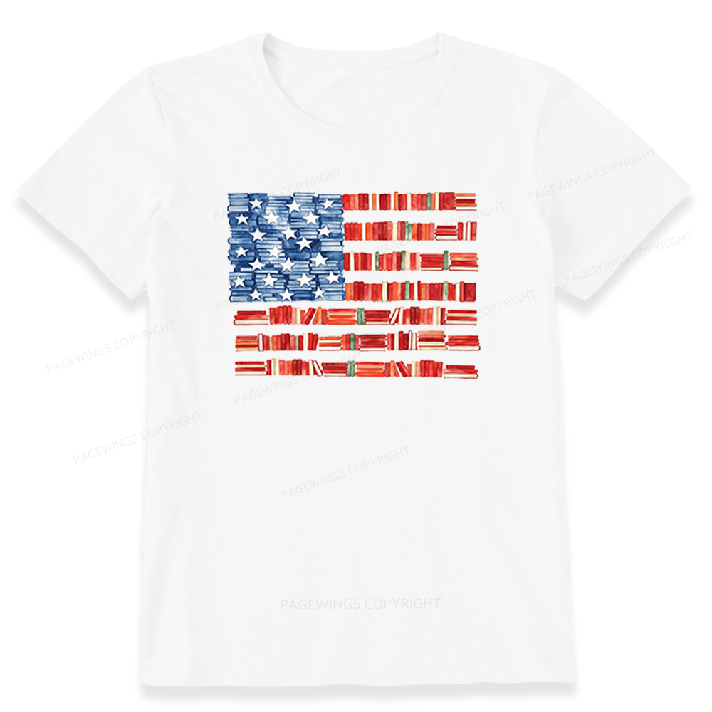Pagewings Book Flag Unisex Classic T-shirt