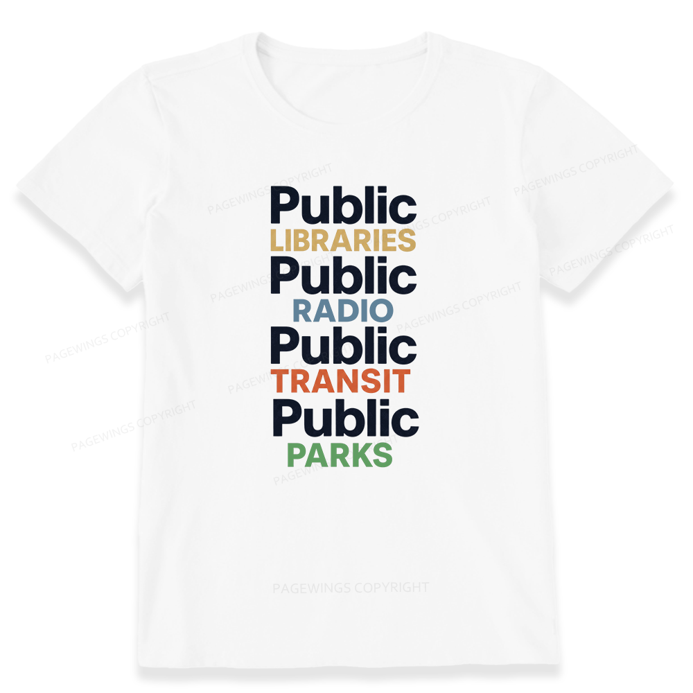 Pagewings Public Libraries Unisex Classic T-shirt
