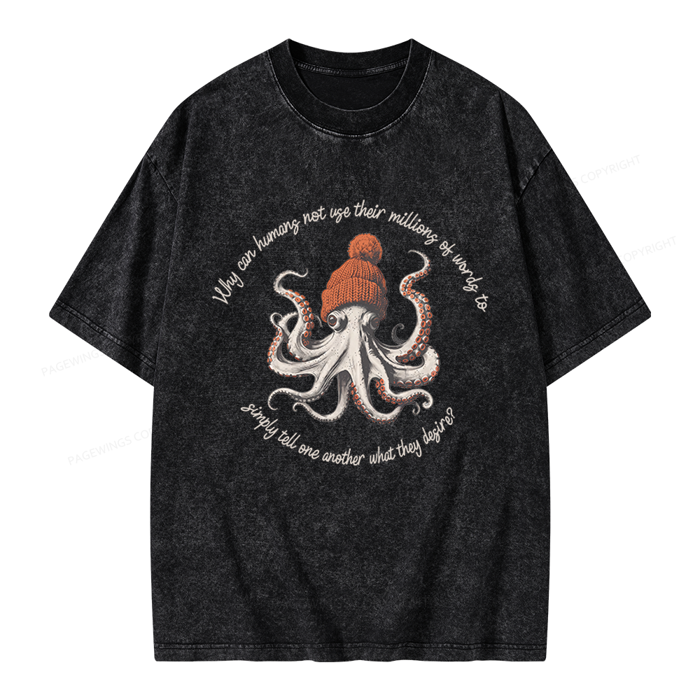 Pagewings Fantasy Book Lovers Unisex Washed T-shirt