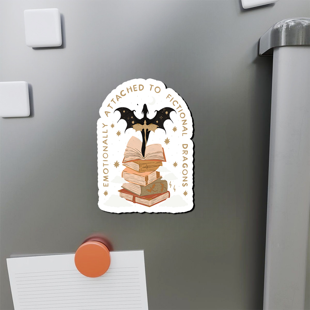 Pagewing Fantasy Romance Reader Gift Romantacy Fridge Magnet