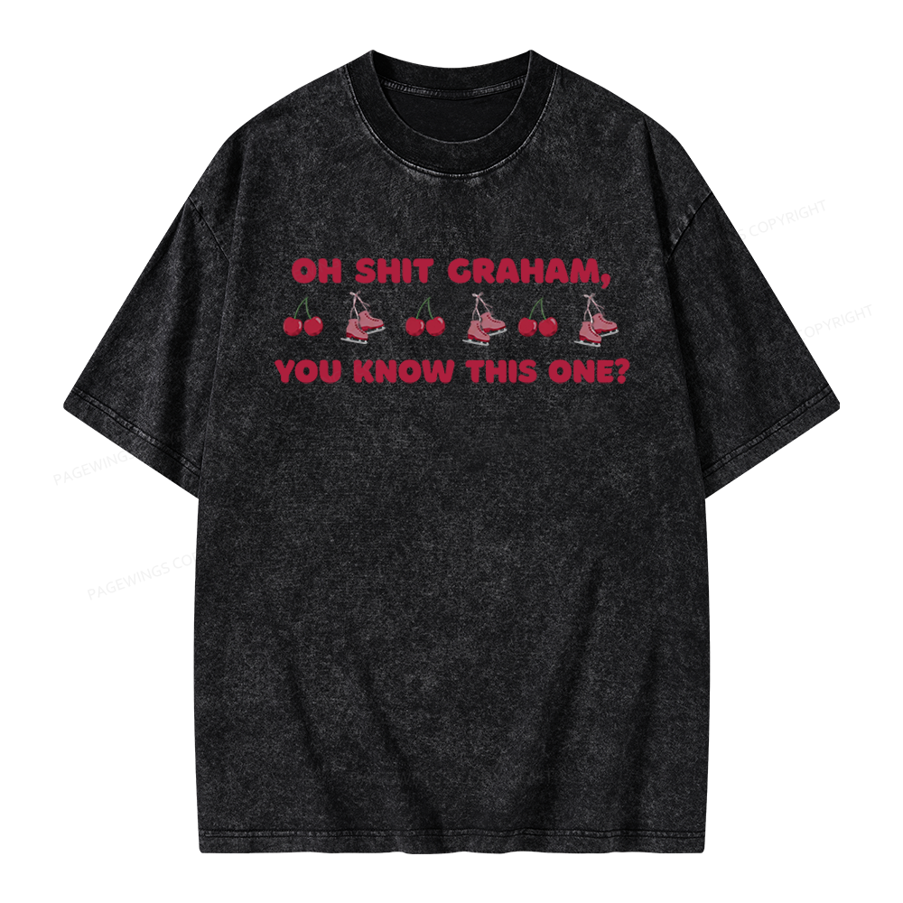 Pagewings Hockey Romance Unisex Washed T-shirt