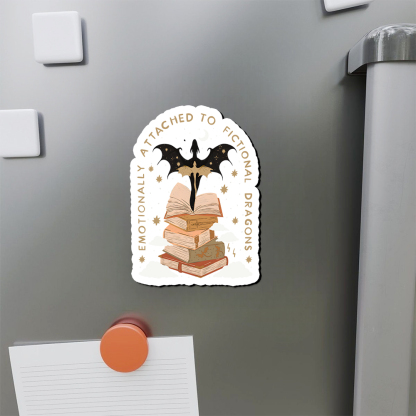 Pagewing Fantasy Romance Reader Gift Romantacy Fridge Magnet