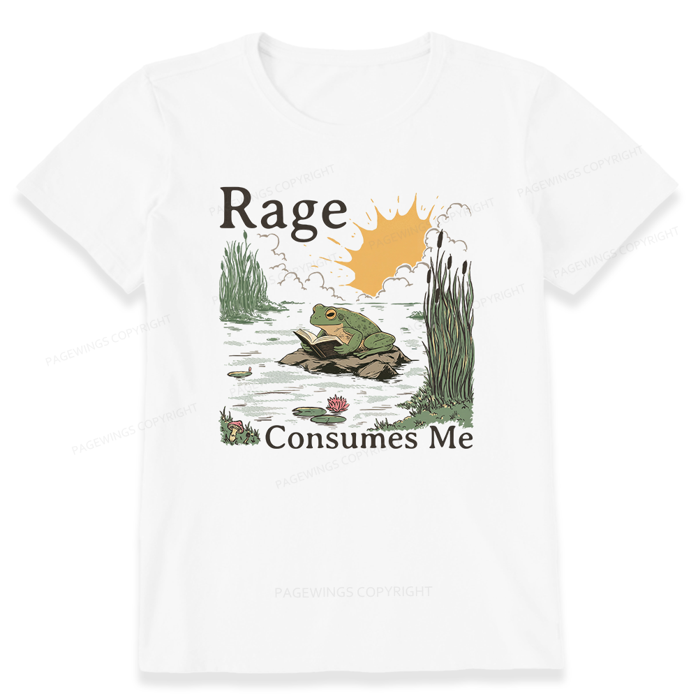 Pagewings Rage Consumes Me Unisex Classic T-shirt