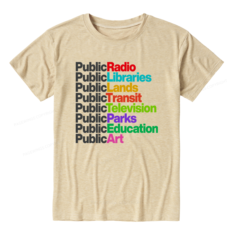 Pagewings Soft Public Libraries Unisex Heather T-Shirt