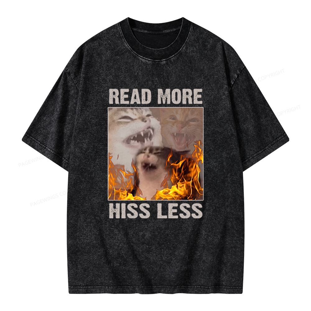 Pagewings Read More Unisex Washed T-shirt