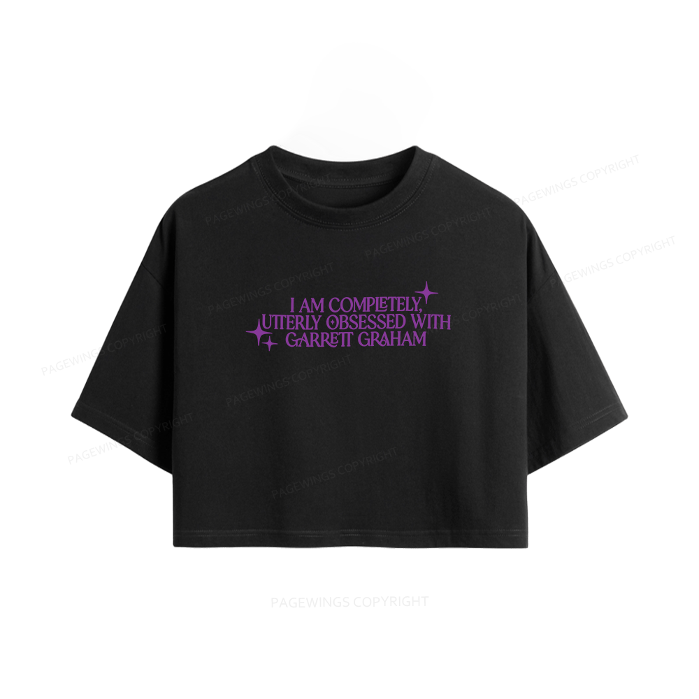 Pagewings Hockey Romace Women Crop Tops