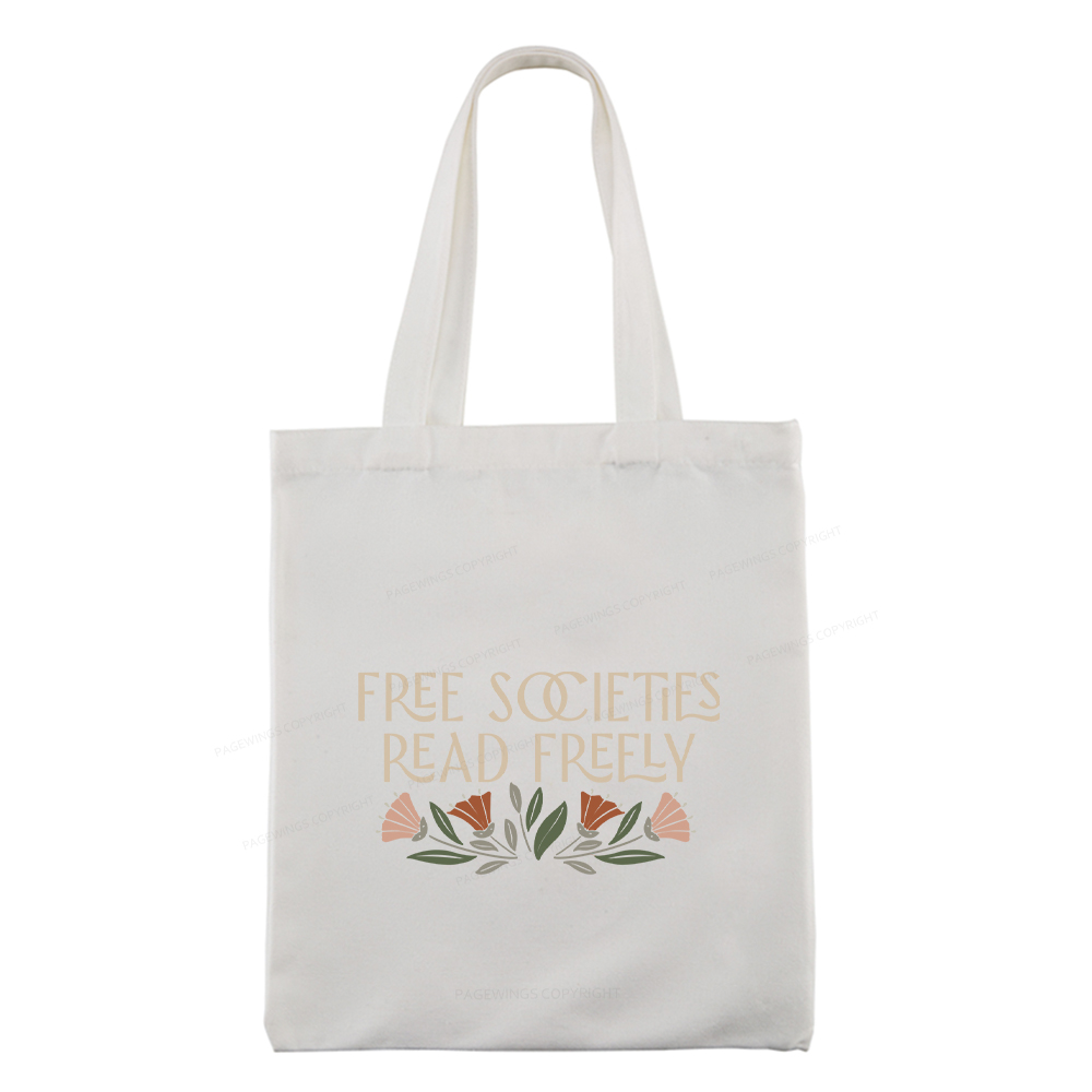 Pagewings Read Freely Tote Bag