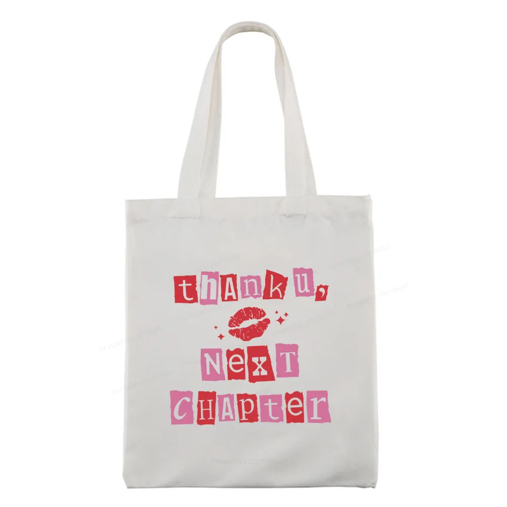 Pagewings Thanku Next Chapter Tote Bag