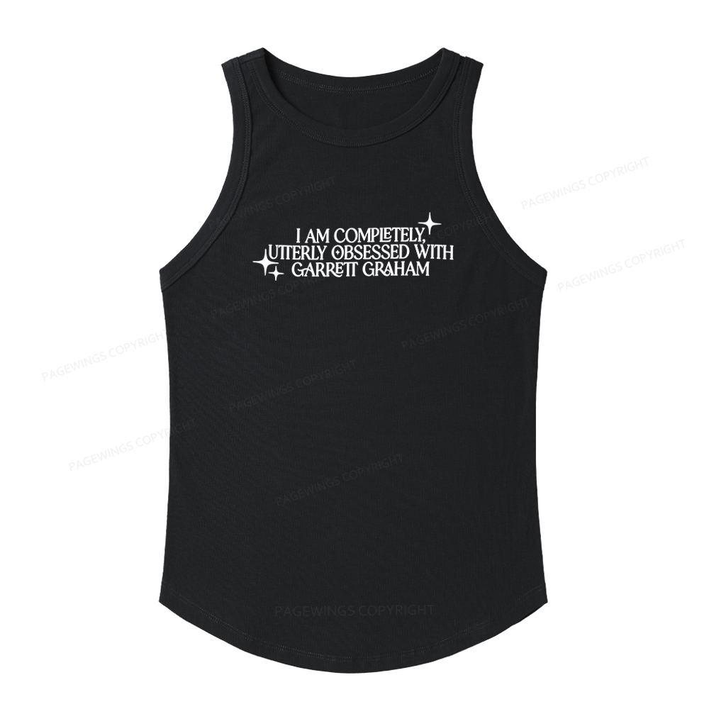Pagewings Slim Fit Hockey Romance Women's Fitted Tank Top