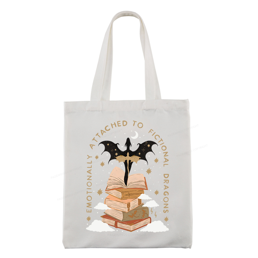 Pagewing Fantasy Romance Reader Gift Romantacy Tote Bag