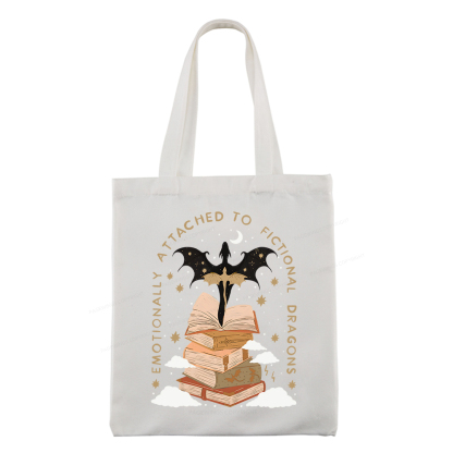 Pagewing Fantasy Romance Reader Gift Romantacy Tote Bag