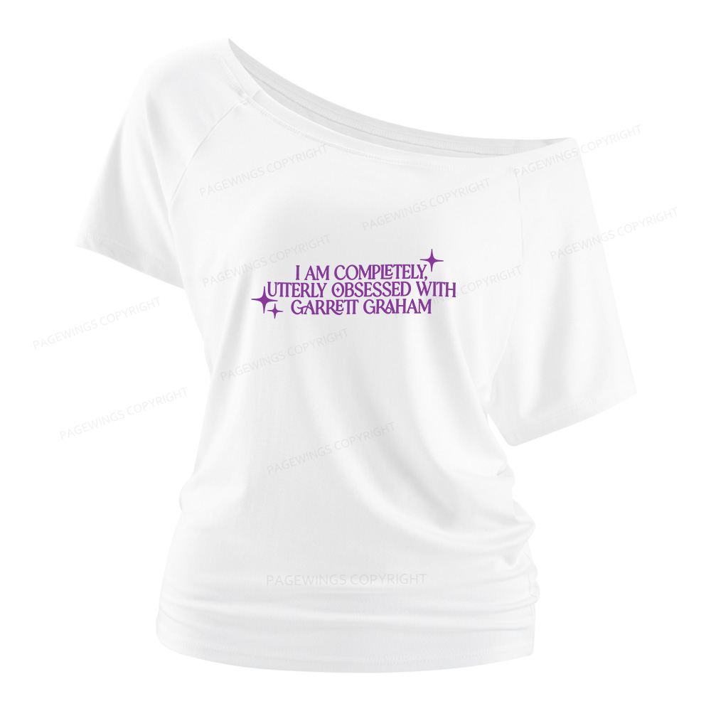 Pagewings Hockey Romace Women Off Shoulder T-shirts