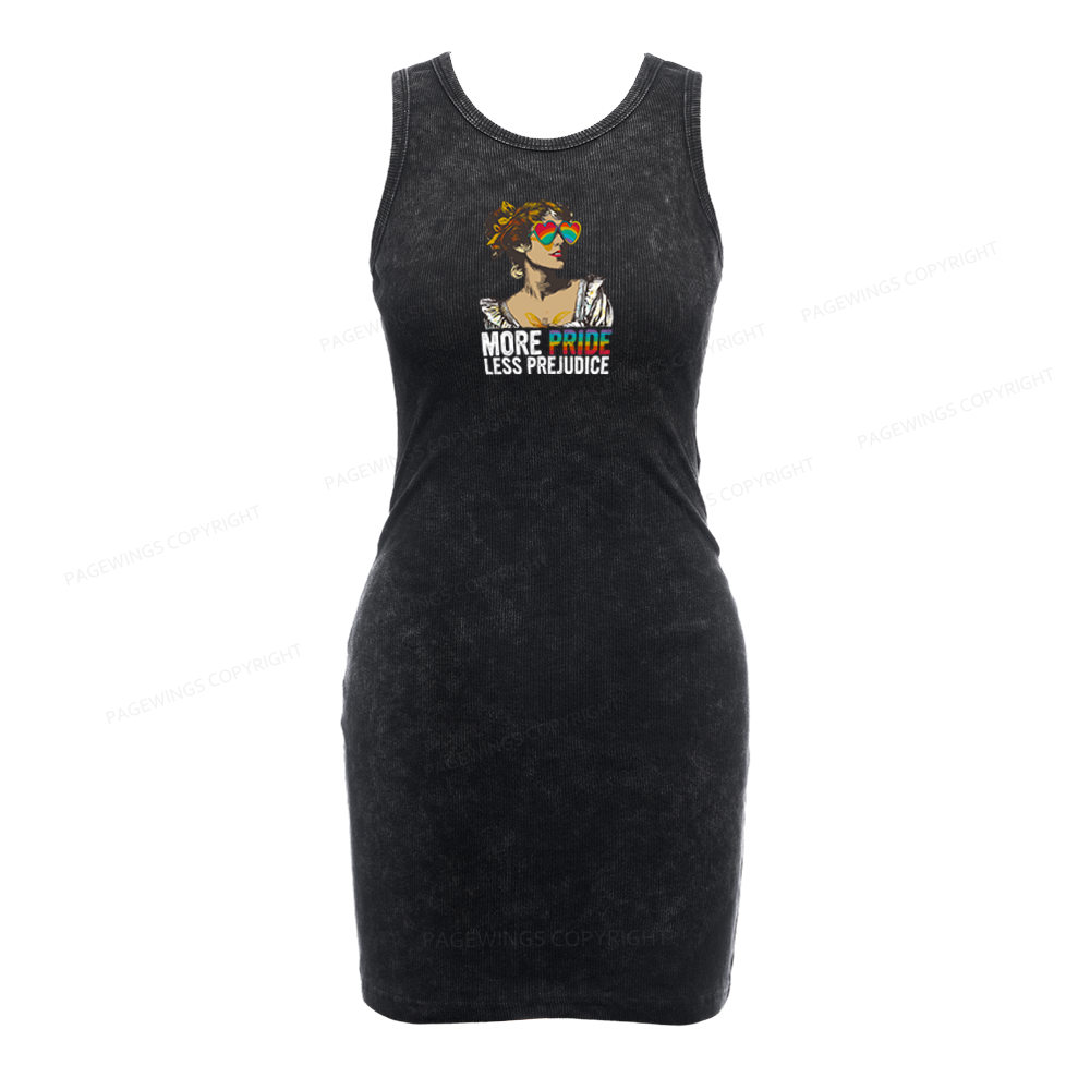 Pagewings More Pride Less Prejudice Bodycon Tank Dress