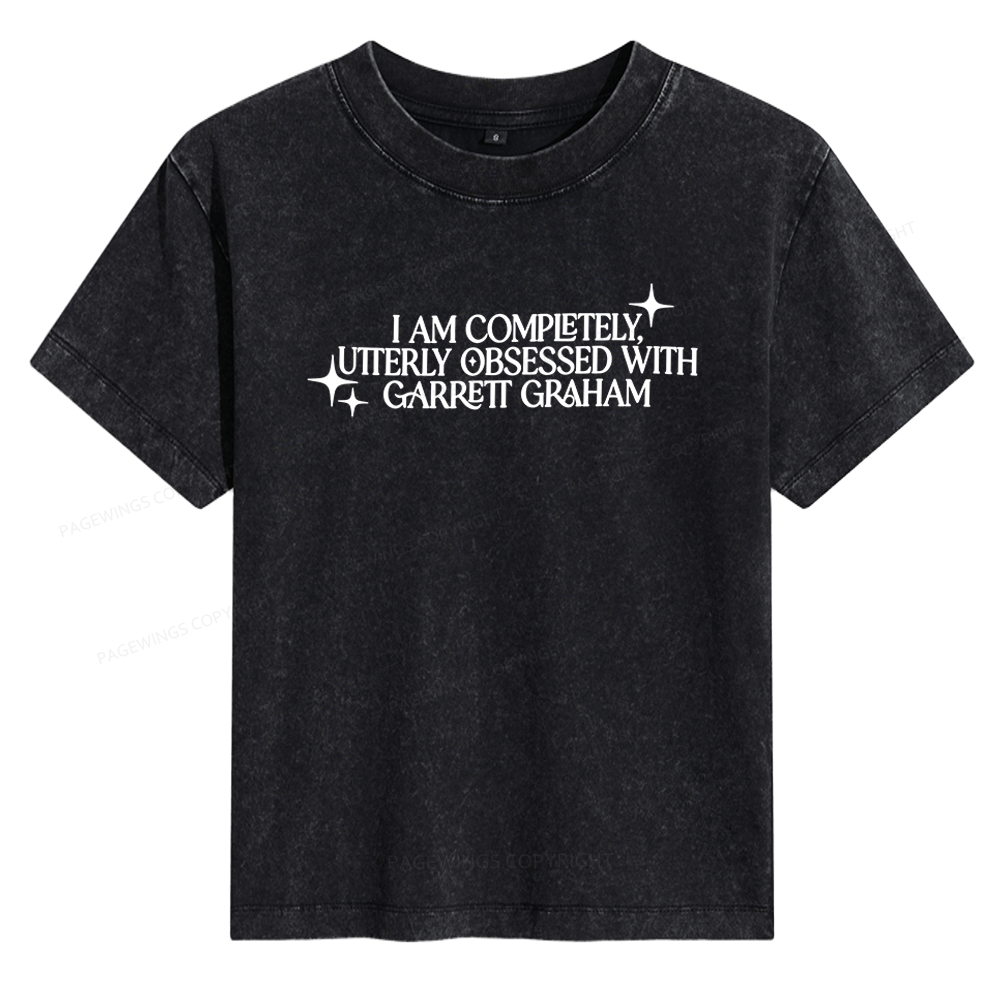 Pagewings Hockey Romace Women's Washed T-shirt