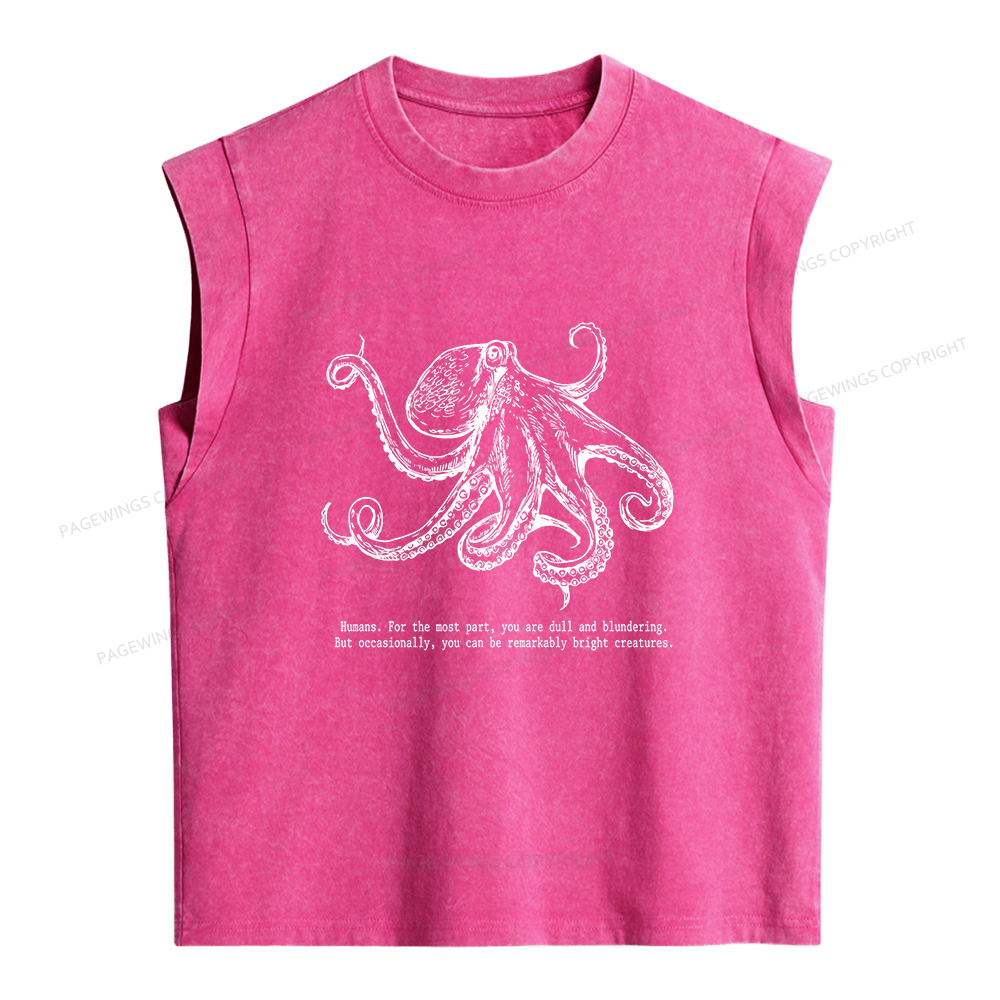 Pagewings Fantasy Book Lovers Women's Washed Tank Top
