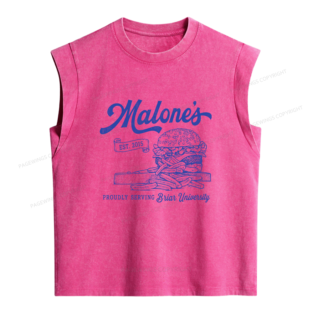 Pagewings Hockey Romance Women's Washed Tank Top