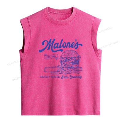 Pagewings Hockey Romance Women's Washed Tank Top