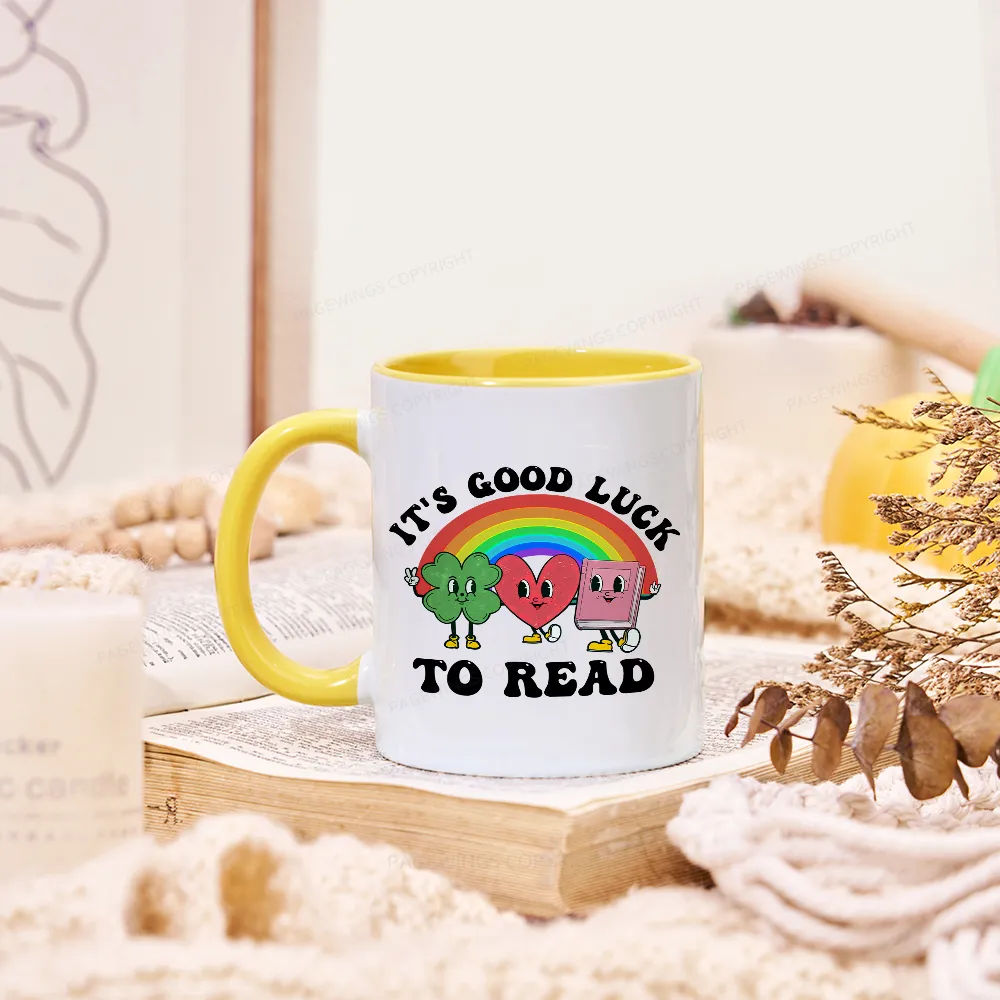 Pagewings St. Patrick's Day Librarian Mug