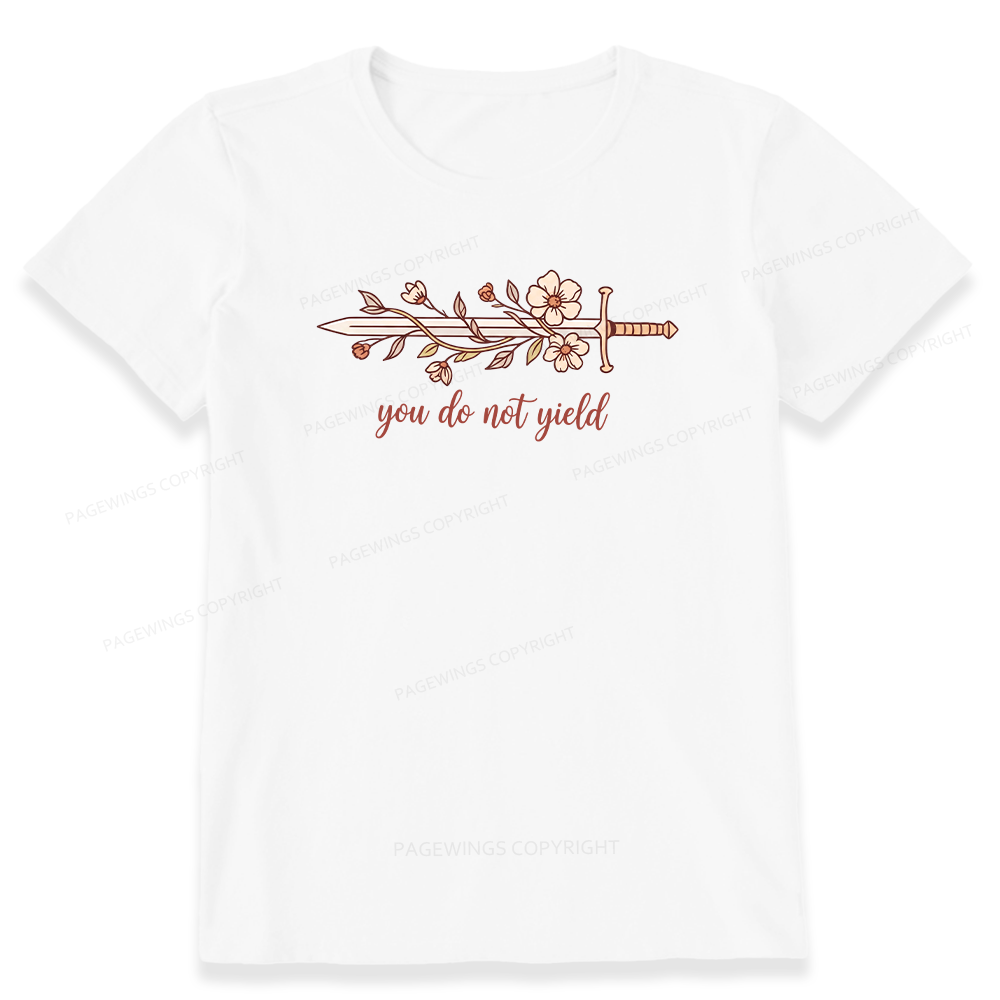 Pagewings You Do Not Yield  Unisex Classic T-shirt