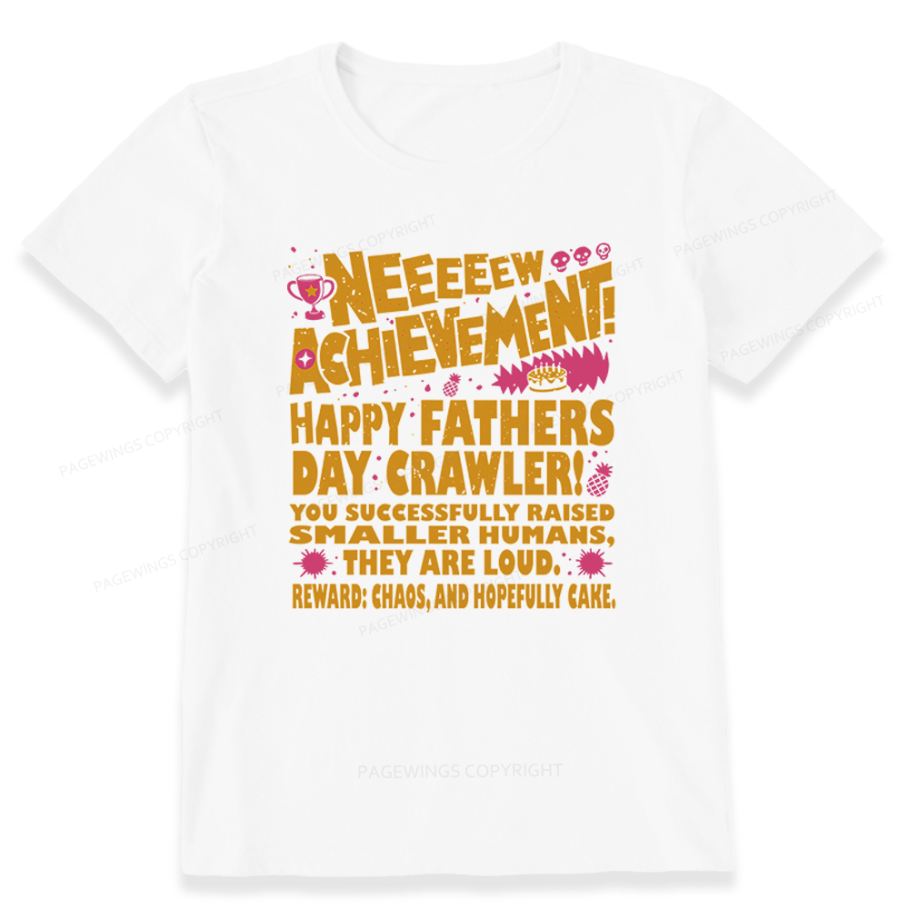 Pagewings Dad Achievement Unisex Classic T-shirt