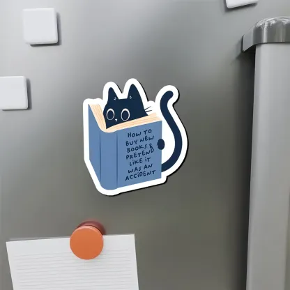 Pagewings How To Buy New Books Fridge Magnet