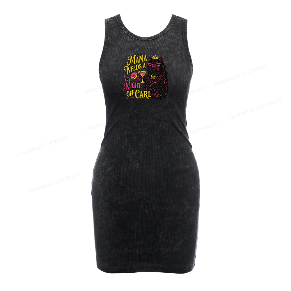 Pagewings Princess Donut Bodycon Tank Dress