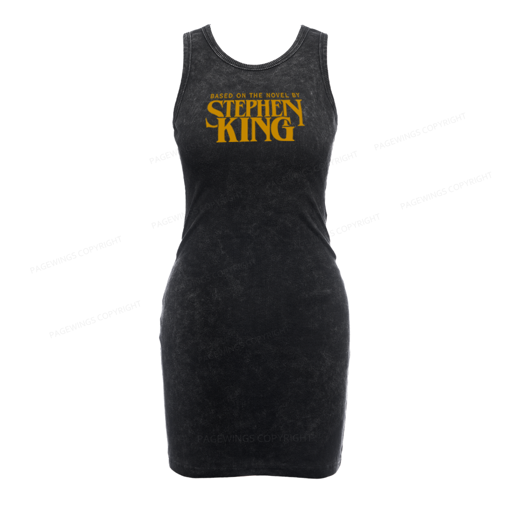 Pagewings Stephen King Bodycon Tank Dress