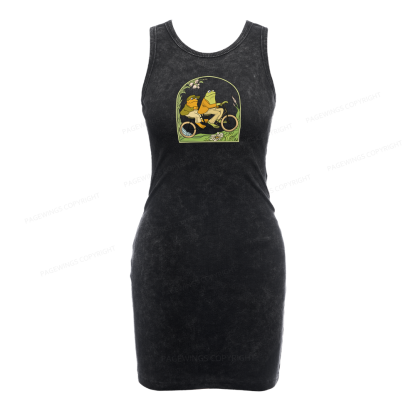 Pagewings The Growing Frog Book Vintage Bodycon Tank Dress