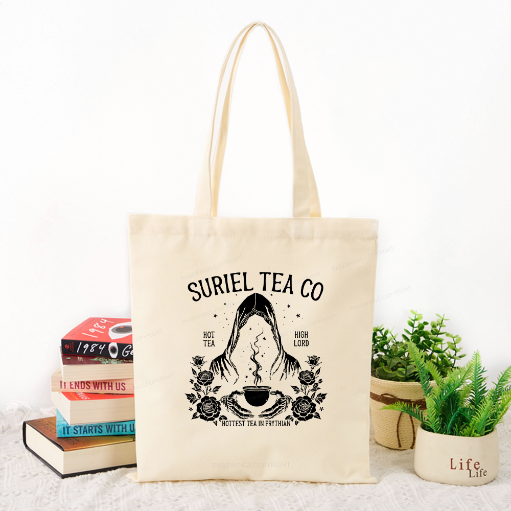 Pagewings Fantasy Reader Tote Bag