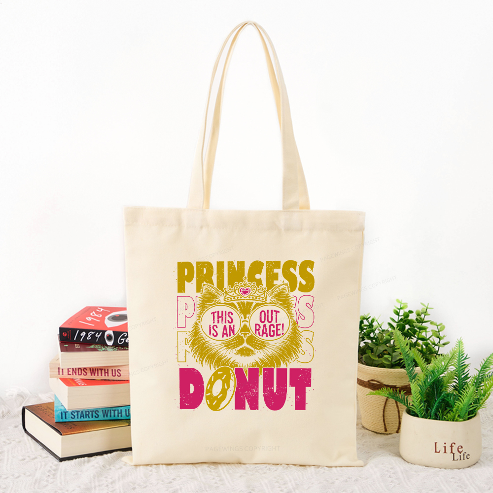 Pagewings This Is An Outrage Tote Bag