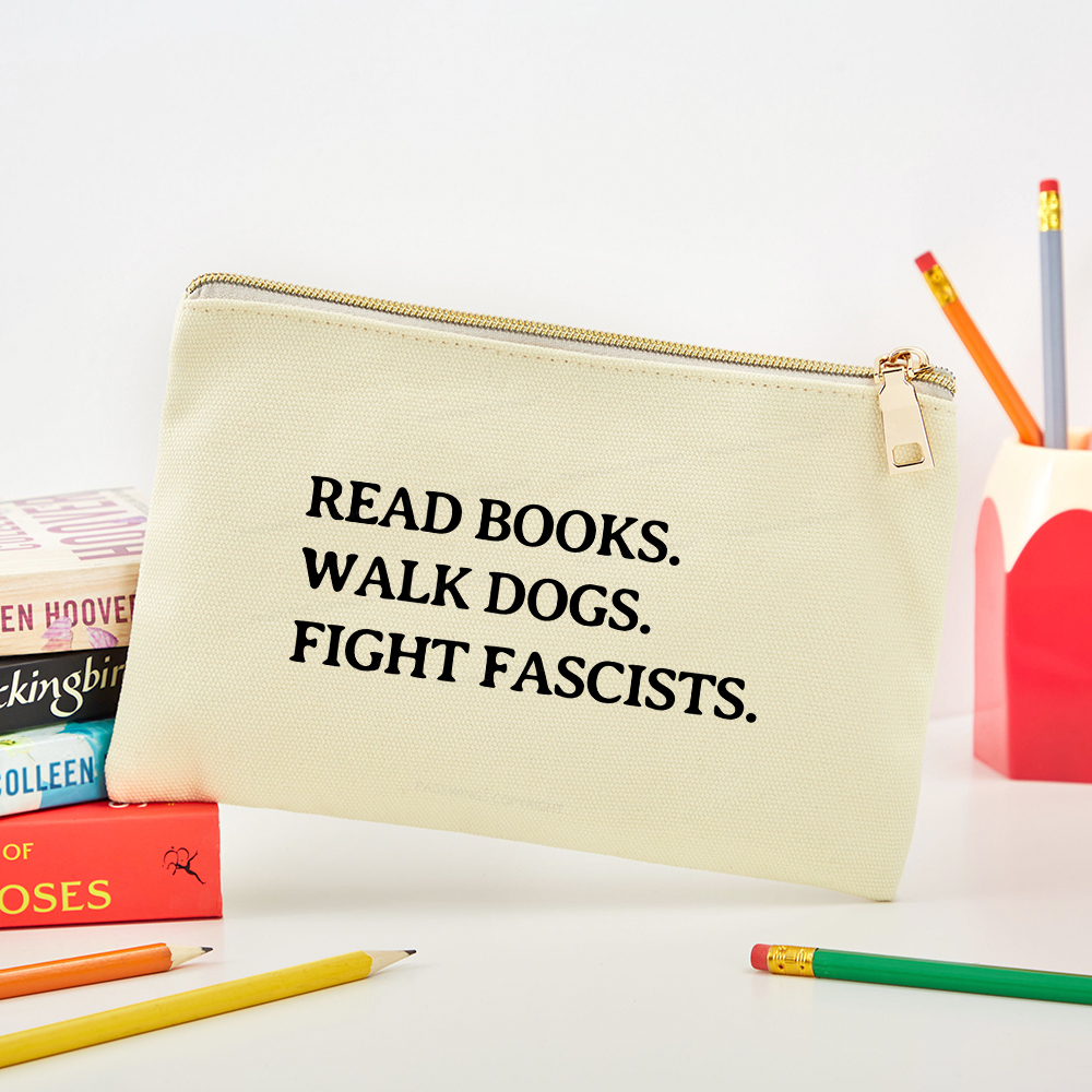 Pagewings Read Books Walk Dogs And Fight Pouch