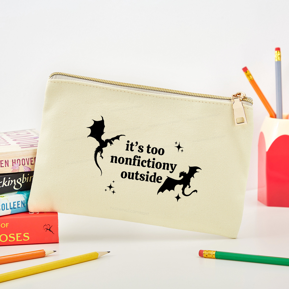 Pagewings It’s Too Nonfictiony Outside Pouch