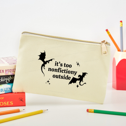 Pagewings It’s Too Nonfictiony Outside Pouch