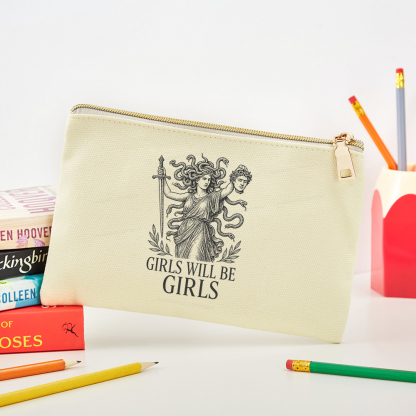 Pagewings Girls Will Be Girls Pouch
