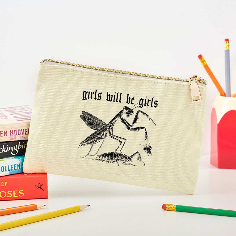 Pagewings Girls Will Be Girls Pouch